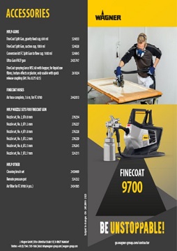 Yorkshire Spray Services Ltd - Wagner HVLP - Wagner FineCoat FC9700 Flyer
