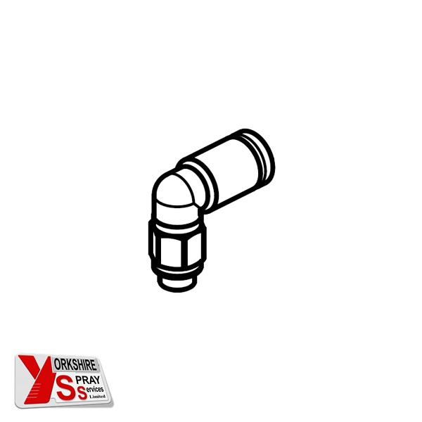 Yorkshire Spray Services Ltd – Wagner Paint & Dosing Valve Spares – Male Stud Elbow – Part No. 9992724