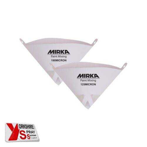 Yorkshire Spray Services Ltd - Mirka Paint Strainer 125micron - Part No. 9190169125 & 9190169190