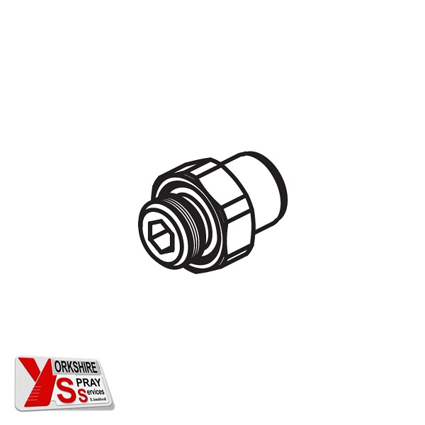 Yorkshire Spray Services Ltd – Wagner AirCoat – Wagner Screw-In Air Connection. Part No. 9998090