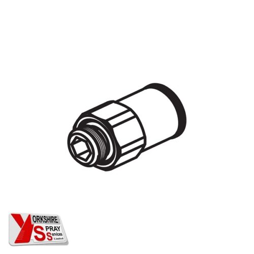 Yorkshire Spray Services Ltd - Wagner AirCoat - Wagner Screw-In Air Connection. Part No. 9998993