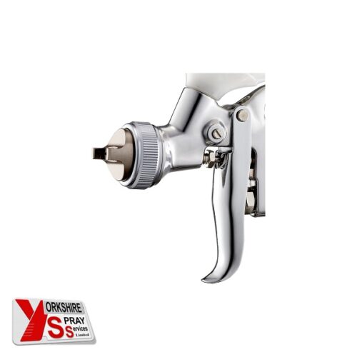 Yorkshire Spray Services Ltd - Anest Iwata AZ3 HTE 2 AV Gravity Gun - Detail - Part No. W0SPG81AG--C