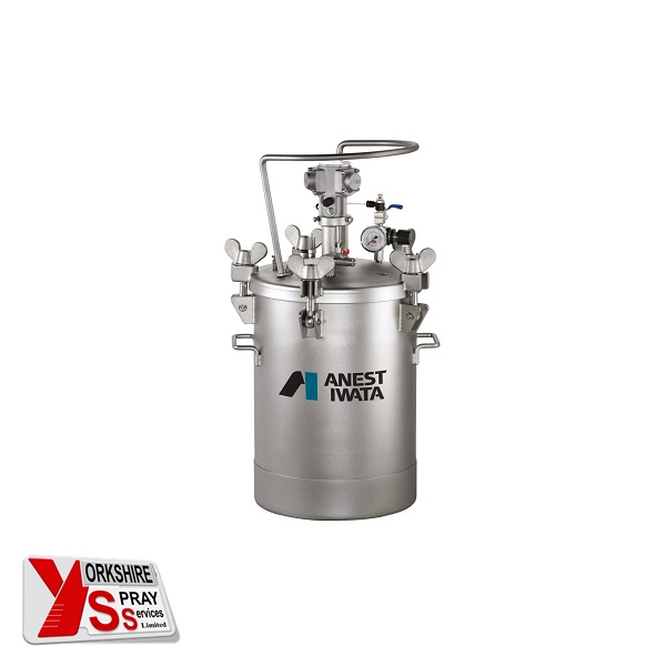 Yorkshire Spray Services Ltd – Anest Iwata Finishing – Anest Iwata PET-30 MN Pressure Pot 30Ltr – Part No. 14972650