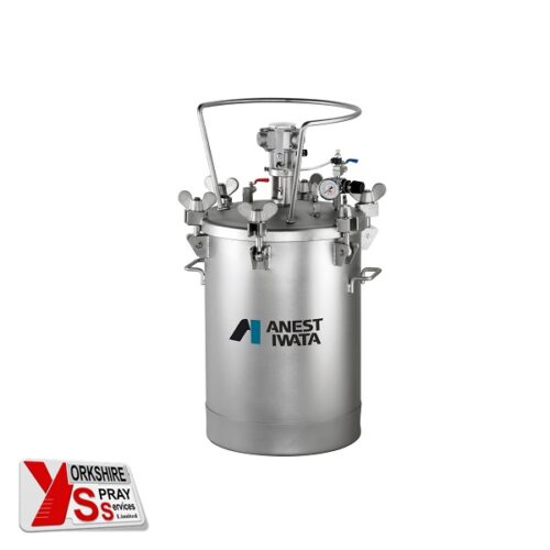 Yorkshire Spray Services Ltd - Anest Iwata Finishing - Anest Iwata PET-50 MN Pressure Pot 50Ltr - Part No. 14972680