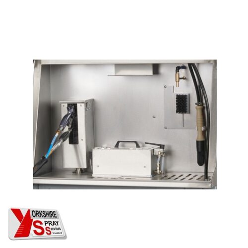Yorkshire Spray Services Ltd - Unic Spray Gun Cleaner UED-35AR - AirCoat Cleaning Station - GFB & Parts Container