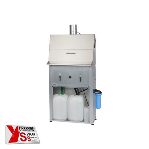 Yorkshire Spray Services Ltd - Unic Spray Gun Cleaner UED-35AR - AirCoat Cleaning Station - Open