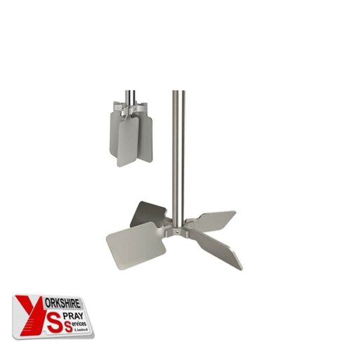 Yorkshire Spray Services Ltd - Wagner Agitator - Folding Propeller D335 x 20mm 4 Blade SSt - Part No. V6100002413