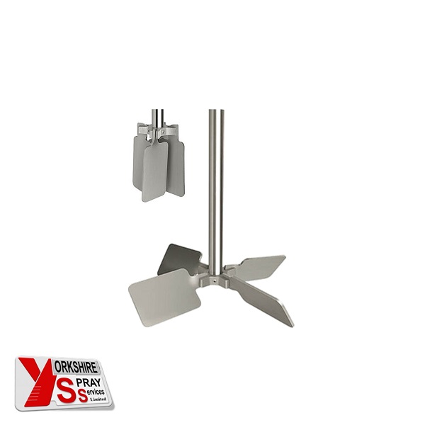 Yorkshire Spray Services Ltd – Wagner Agitator – Folding Propeller D335 x 20mm 4 Blade SSt – Part No. V6100002413
