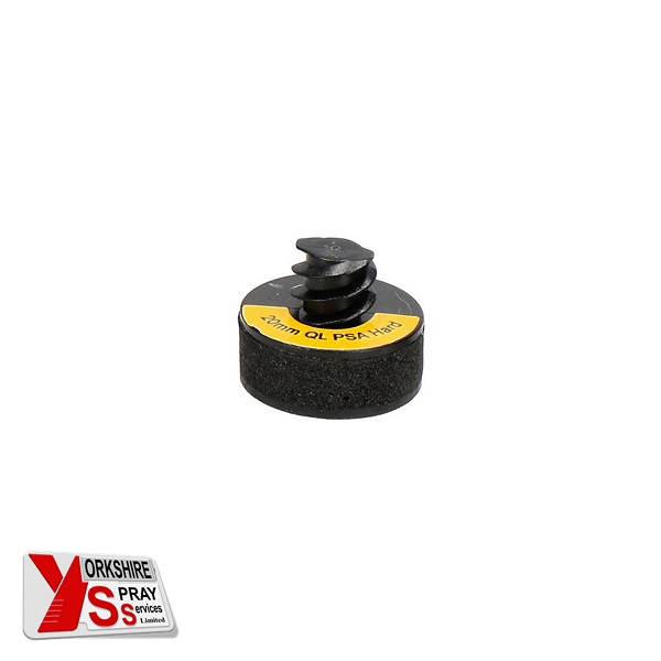 Yorkshire Spray Services Ltd – Mirka Backing Pad 20mm Quick Lock – PSA – Hard – 10pcs – Part No. 8294590311