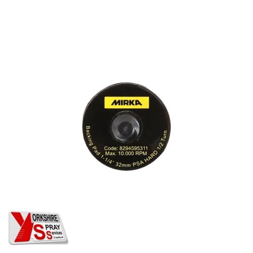 Yorkshire Spray Services Ltd - Mirka Backing Pad 32mm - PSA - Hard - 10pcs - Part No. 8294595311