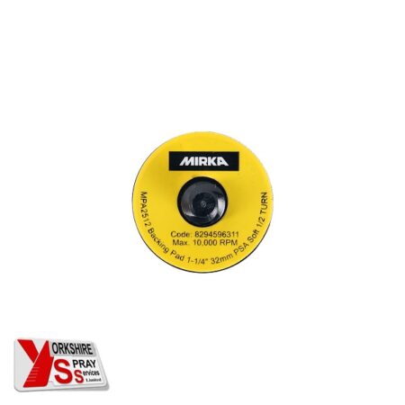 Yorkshire Spray Services Ltd - Mirka Backing Pad 32mm - PSA - Soft - 10pcs - Part No. 8294596311