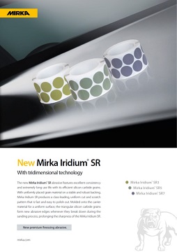 Yorkshire Spray Services Ltd - Mirka Cordless - Mirka Iridium SR - Leaflet
