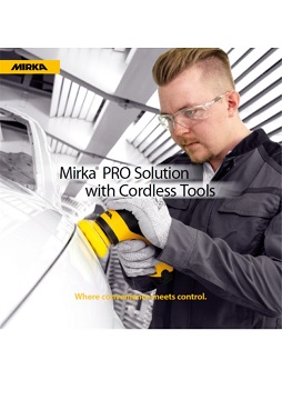 Yorkshire Spray Services Ltd - Mirka Cordless Sanding - Mirka PRO Solutions