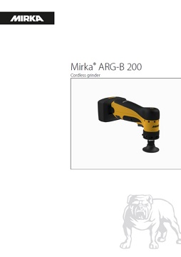 Yorkshire Spray Services Ltd - Mirka Cordless Sanding & Polishing - Mirka ANGOS ARG-B 200 - Manual