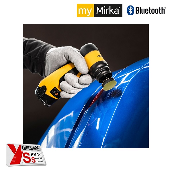 Yorkshire Spray Services Ltd – Mirka Cordless Sanding & Polishing – Mirka AOS-B 130 – Action 1 – Part No. 8991230312WB
