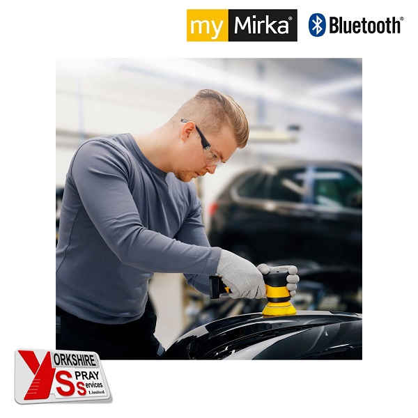 Yorkshire Spray Services Ltd – Mirka Cordless Sanding & Polishing – Mirka ARP-B 300 – myMirka – c – Part No. 8991000311WB