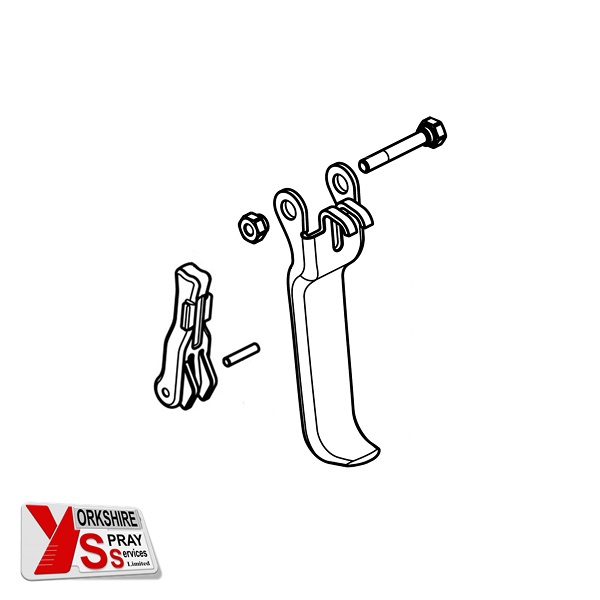 Yorkshire Spray Services Ltd – Wagner AirCoat – Wagner GM4700AC Trigger & Safety Catch Assembly