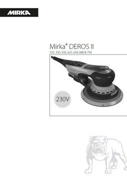Yorkshire Spray Services Ltd - Mirka DEROS II - 325-350-550-625-650-680 & 750mm - Manual