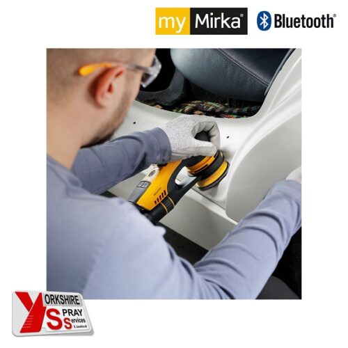 Yorkshire Spray Services Ltd - Mirka DEROS II 325CV - 77mm - 2.5mm Orbit - Part No. MID3254044UK-F