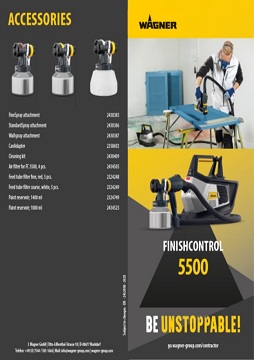 Yorkshire Spray Services Ltd - Wagner XVLP FinishControl FC5500 Brochure Yorkshire Spray Services Ltd - Wagner XVLP FC5500 Brochure