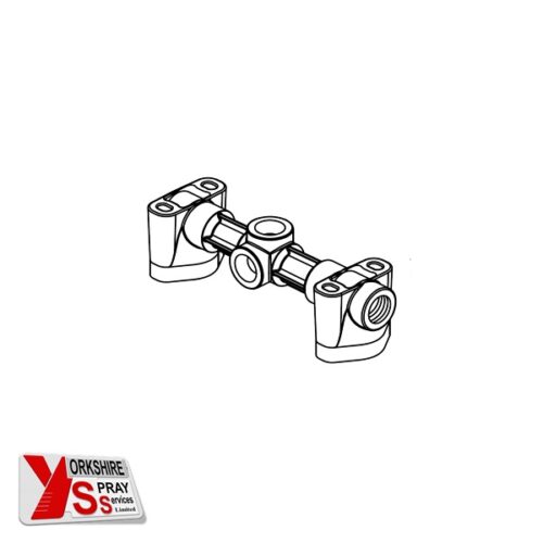 Yorkshire Spray Services Ltd - Wagner Low Pressure - Wagner Delivery Manifold Conductive Acetal - Left - Part No. F859.07G