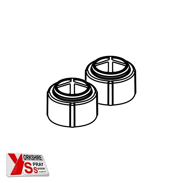 Yorkshire Spray Services Ltd – Wagner Zip52 – Wagner Ball Guide – Conductive Acetal & Polypropylene