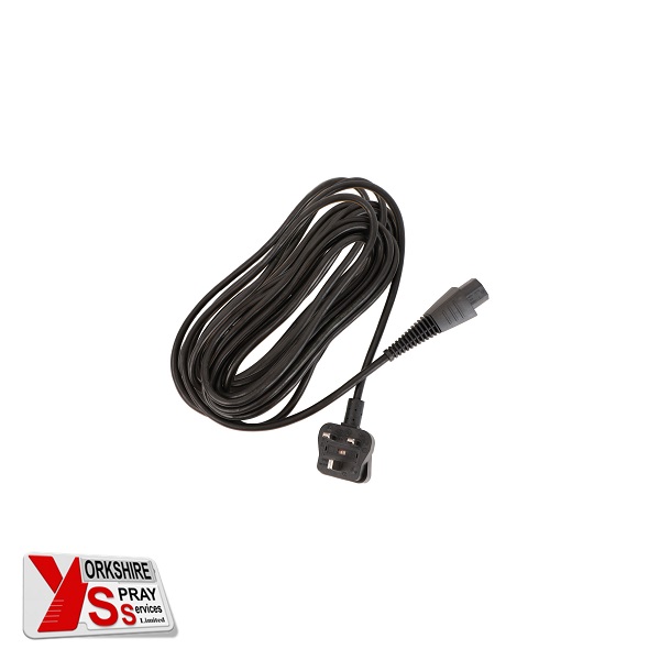 Yorkshire Spray Services Ltd – Mirka Spares – Mirka Rewireable Mains Cable 10.5m 230V UK – Part No. MIE9016311
