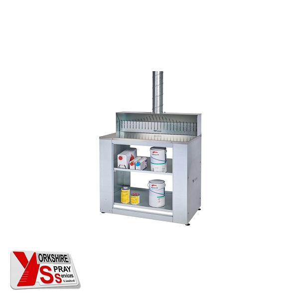 Yorkshire Spray Services Ltd – Unic International Ltd – Unic Basic Mixing Bench UB1000 & UB1200 – with Extraction