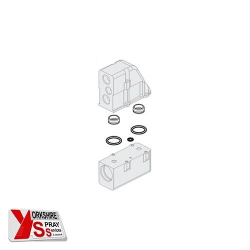 Yorkshire Spray Services Ltd - Wagner Powder Coating - Wagner Non-Return Valve Set WP - Detail Part No. 2466811
