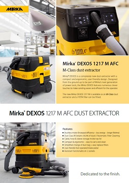 Yorkshire Spray Services Ltd - Mirka DEXOS 1217 M AFC - Part No. MIX12171221UK - Mirka Flyer