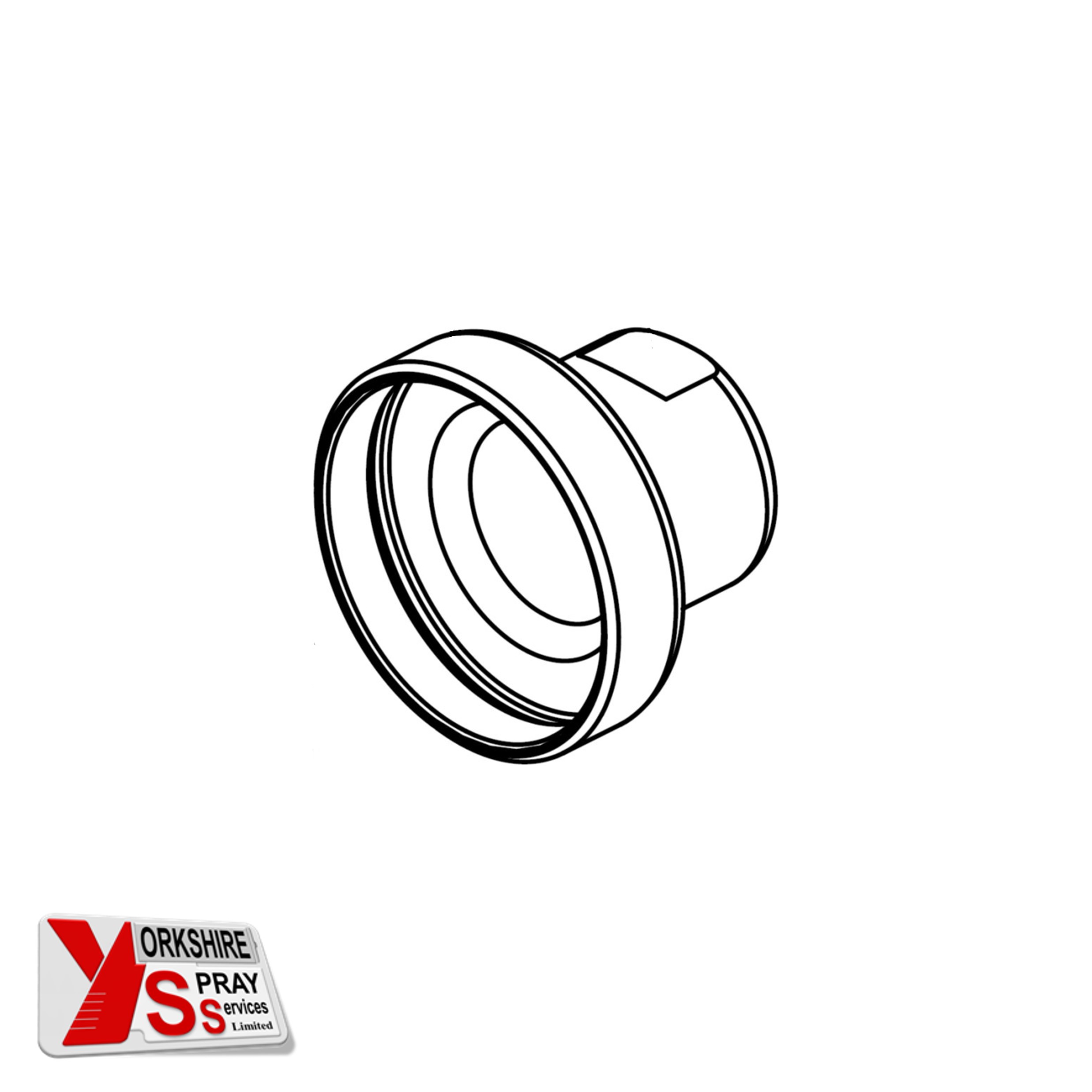 Yorkshire Spray Services Ltd – Wagner GA4000AC Spares – Wagner End Cap GA4000AC – Part No. 2314274