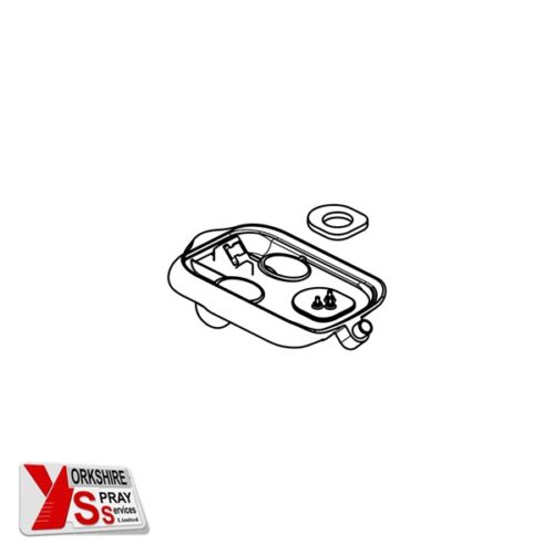 Yorkshire Spray Services Ltd - Wagner Electrostatic Spares - Wagner Cover Assembly - Back - Part No. 2312183