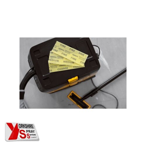 Yorkshire Spray Services Ltd - Mirka Abranet Yellow 80mm x 230mm - Fine - Medium - Coarse - 20pcs - Action 3