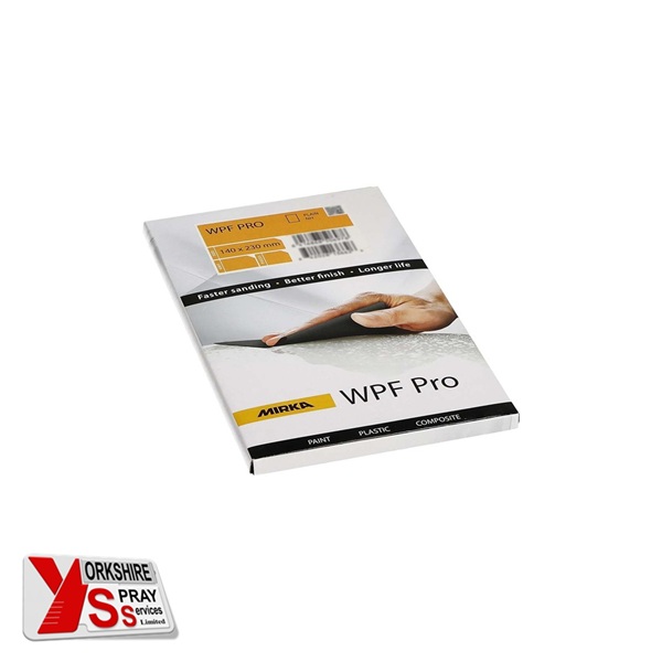 Yorkshire Spray Services Ltd – Mirka Sanding & Abrasives – Mirka WPF Pro 140mm x 230mm – Part No 2P111050$$