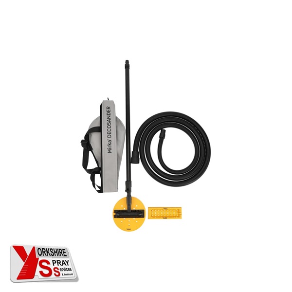 Yorkshire Spray Services Ltd – Mirka DecoSander 80 x 230mm & 225mm with Hose & Bag – Mirka Part No. 8393801011