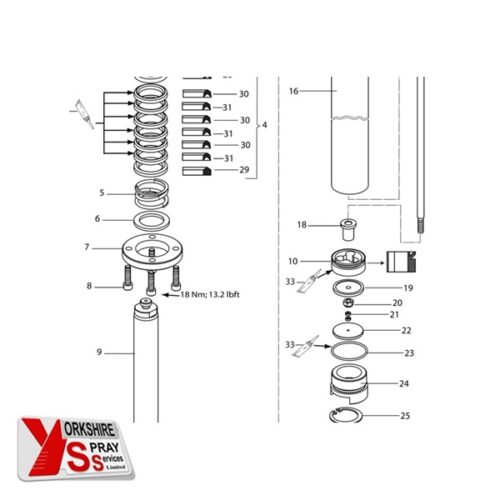 Yorkshire Spray Services Ltd - Wagner Fluid Service Set EM 5-125 PE T - Part No. T958.00AE