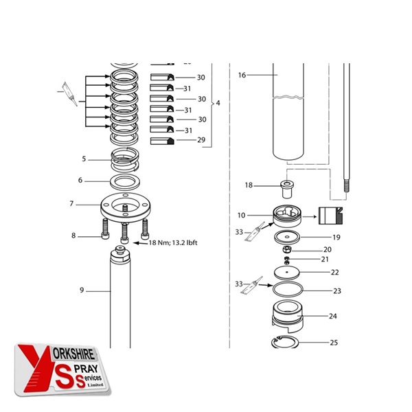 Yorkshire Spray Services Ltd – Wagner Fluid Service Set EM 5-125 PE T – Part No. T958.00AE