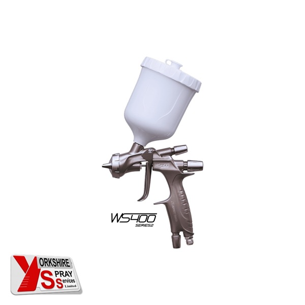 Yorkshire Spray Services Ltd – AirSpray Conventional – Anest Iwata WS400SR2 Clear Coat Gravity Gun