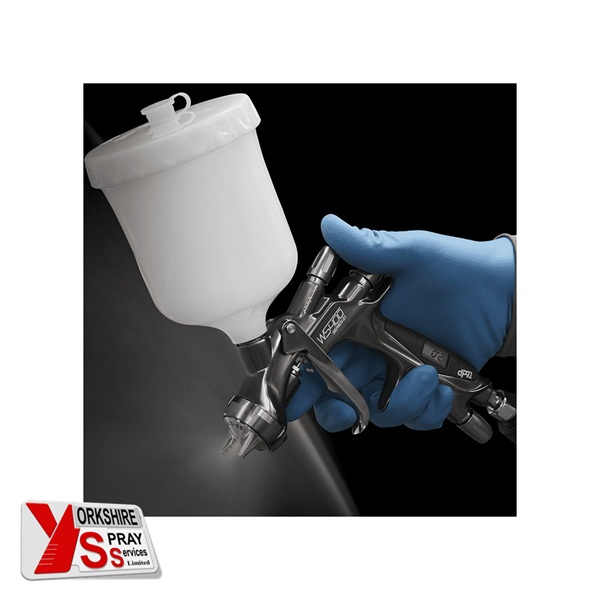 Yorkshire Spray Services Ltd – AirSpray Conventional – Anest Iwata WS400SR2 & SR2D Clear Coat Action b