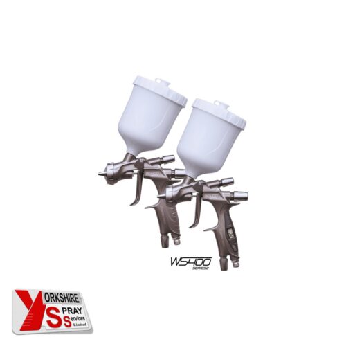 Yorkshire Spray Services Ltd - AirSpray Conventional - Anest Iwata WS400SR2 & SR2D Clear Coat Gravity Guns
